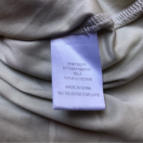 Daniel Rainn Black Yellow Beige Gathered Waist Dress, EUC, XS - Picture 14 of 16